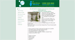 Desktop Screenshot of cleangreenwithenvy.com.au